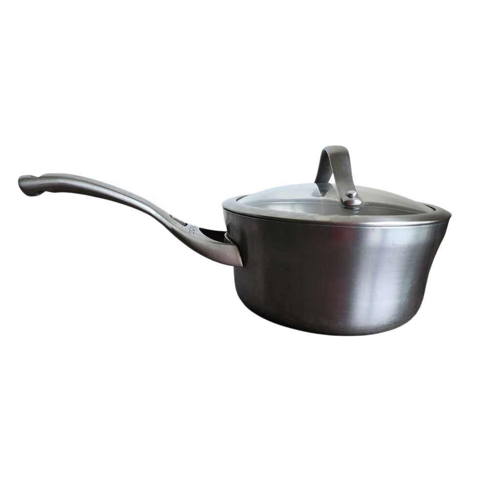 Calphalon 1.5 QT Saucepan with Glass Lid 87012 Hard Anodized Induction Pot